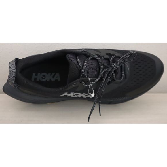 Hoka 1141610-BBLC Men's Sz 10D Triple Black Skyline-Float X Hiking Shoes - Picture 6 of 11